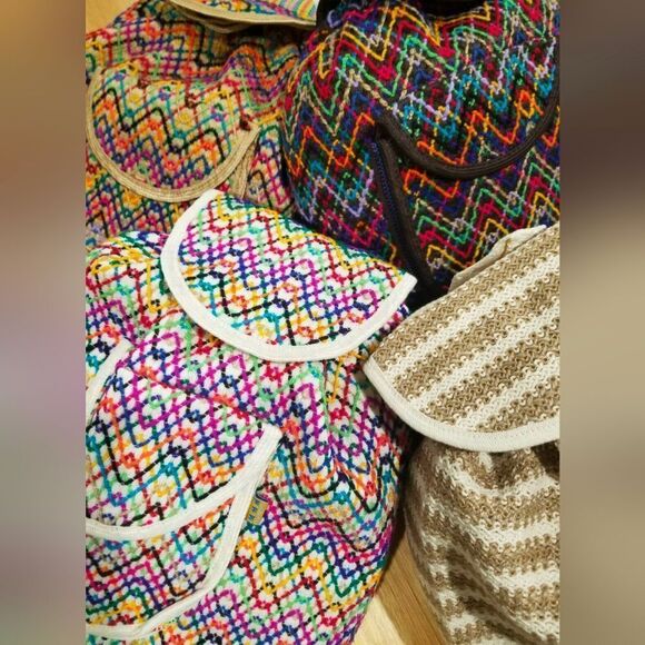 Mexican backpack, boho Beach bag, Hippie, Baja backpack, colourful design - Picture 1 of 8